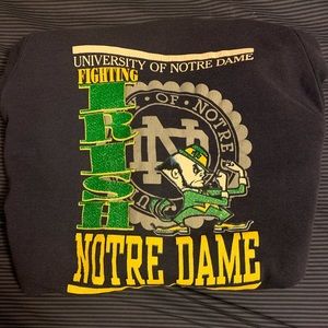 Vintage Notre dame crewneck men’s small